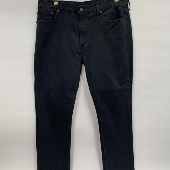 Levi’s 511 Men’s Slim Straight Fit Jeans Black Size 38x30 - Picture 5 of 6